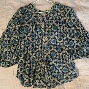 Softest ever Lucky Brand hippie shirt